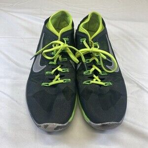 Nike Lunar Hyperworkout XT Training Shoes Sequoia Black Silver Volt
